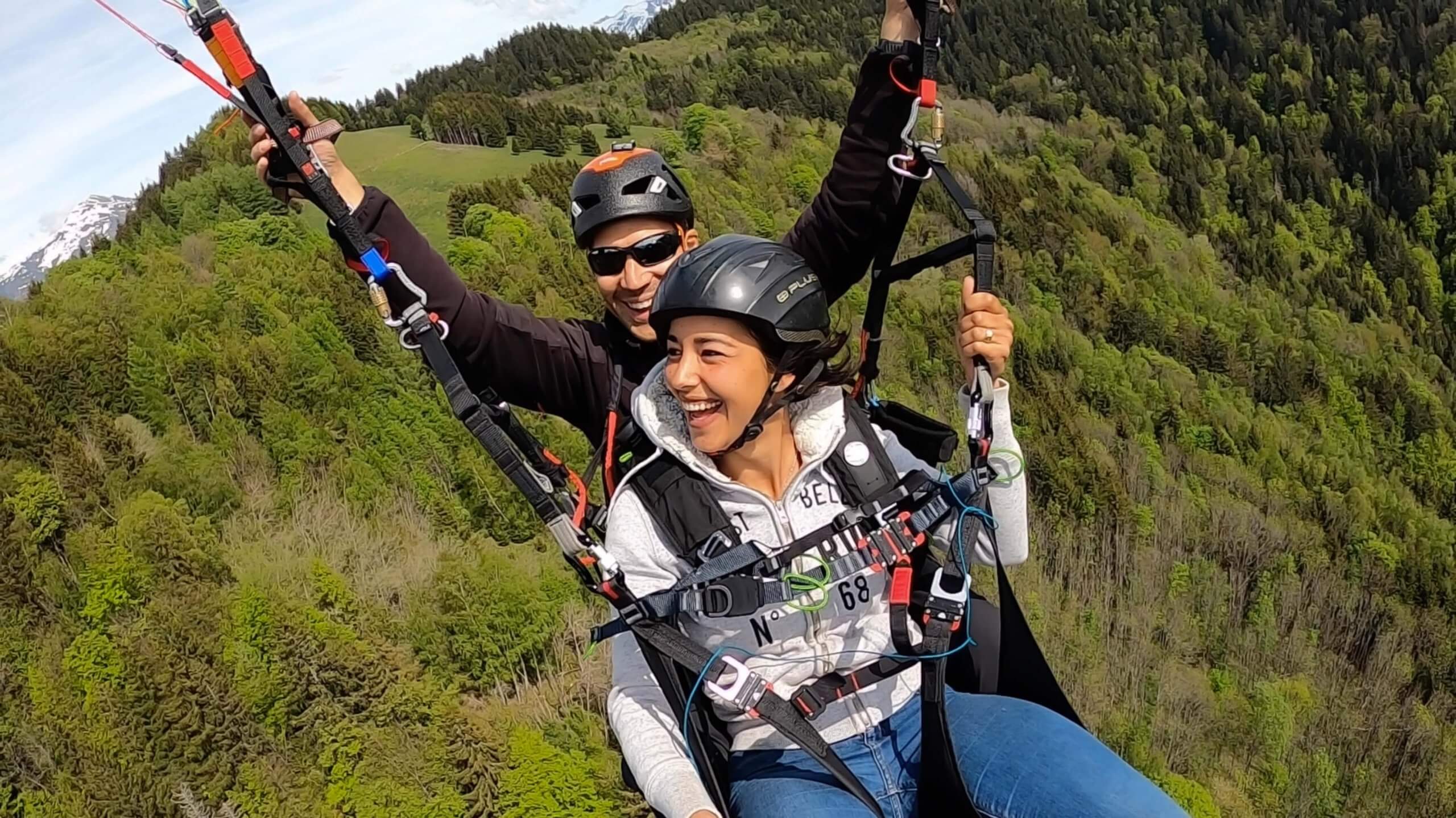 Baptême de parapente ascendance avec Savoie Parapente